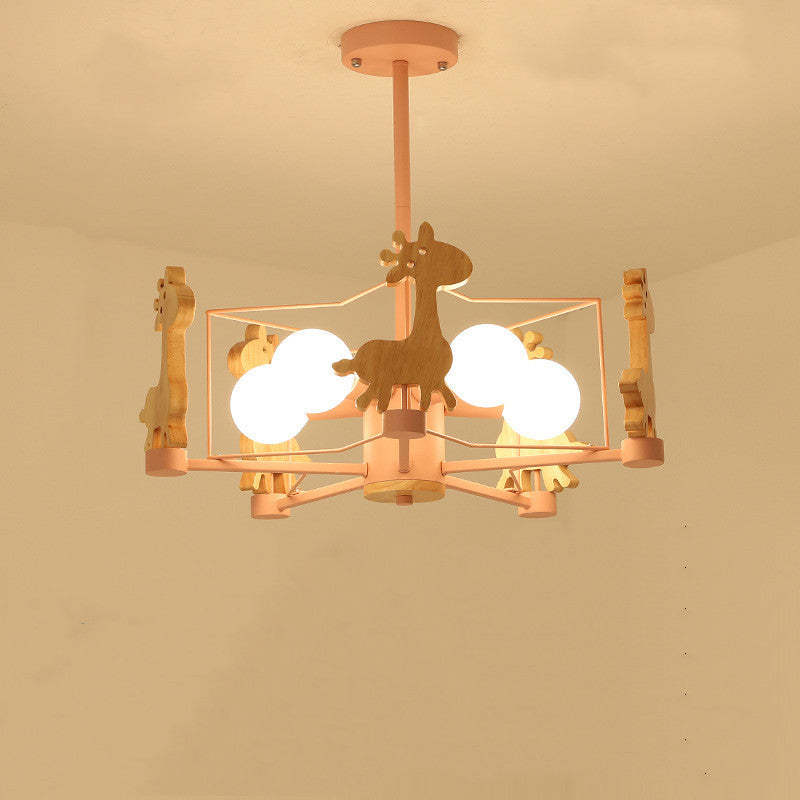 Vosabis Giraffes LED Flush Mount Ceiling Light