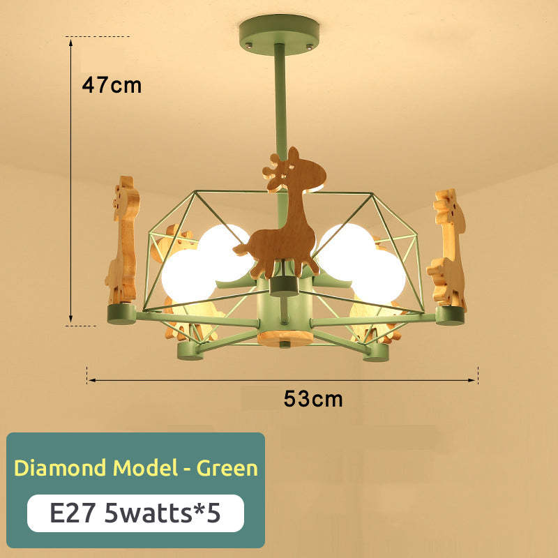 Vosabis Giraffes LED Flush Mount Ceiling Light