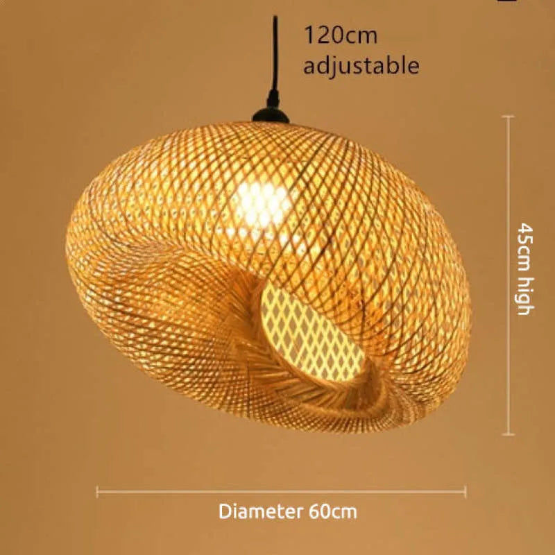 Gagebut Bamboo Pendant Light