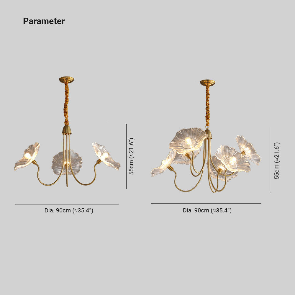 Vunisir Glass Chandelier