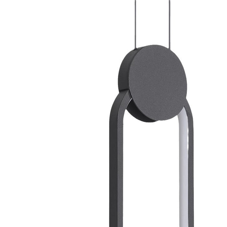 Kori Modern LED Pendant Light Black/White Living Room-Neutral Decor