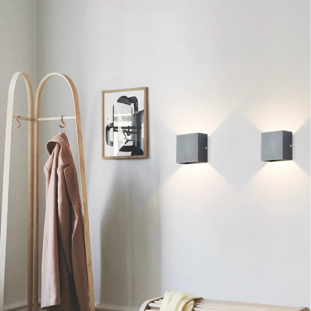 Nexu Modern Adjustable Square Outdoor Wall Lamp LED