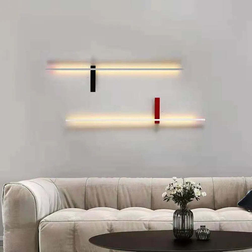 Makevam Minimalist Linear Wall Lamp Multi-Color Linear