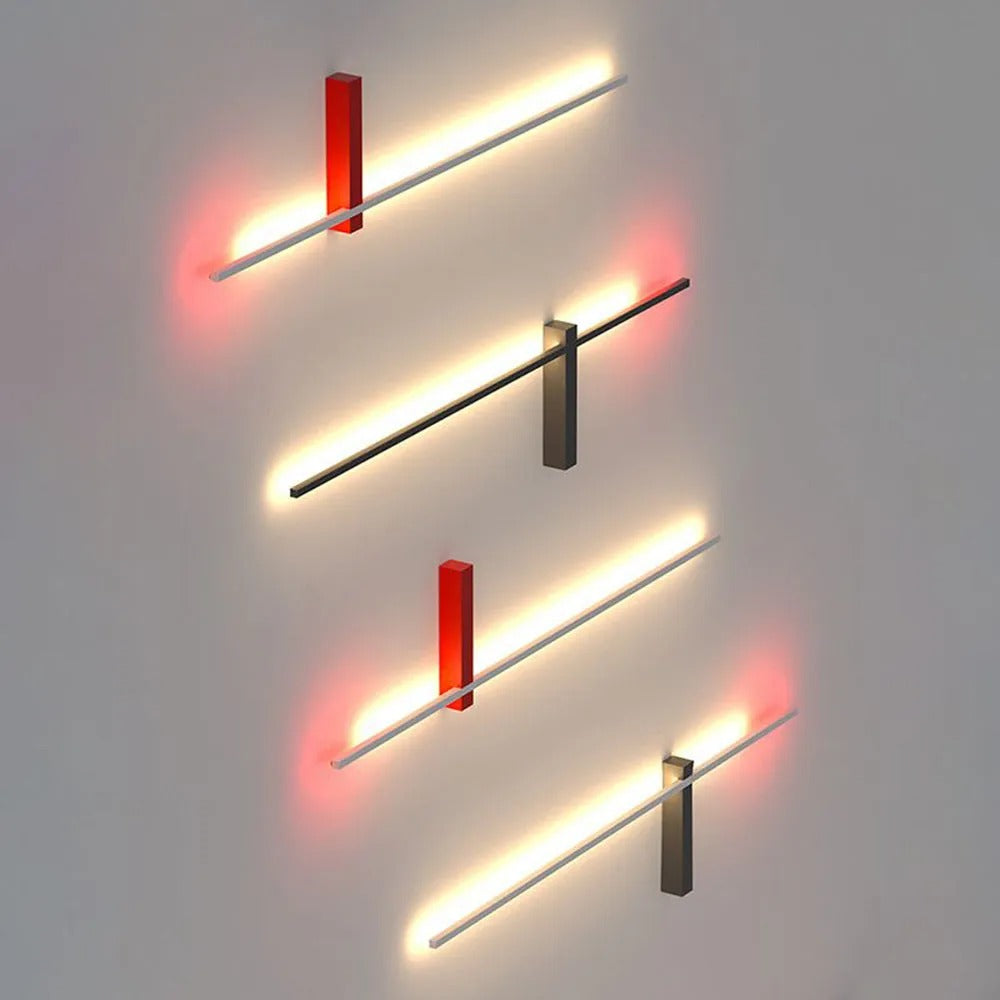Makevam Minimalist Linear Wall Lamp Multi-Color Linear