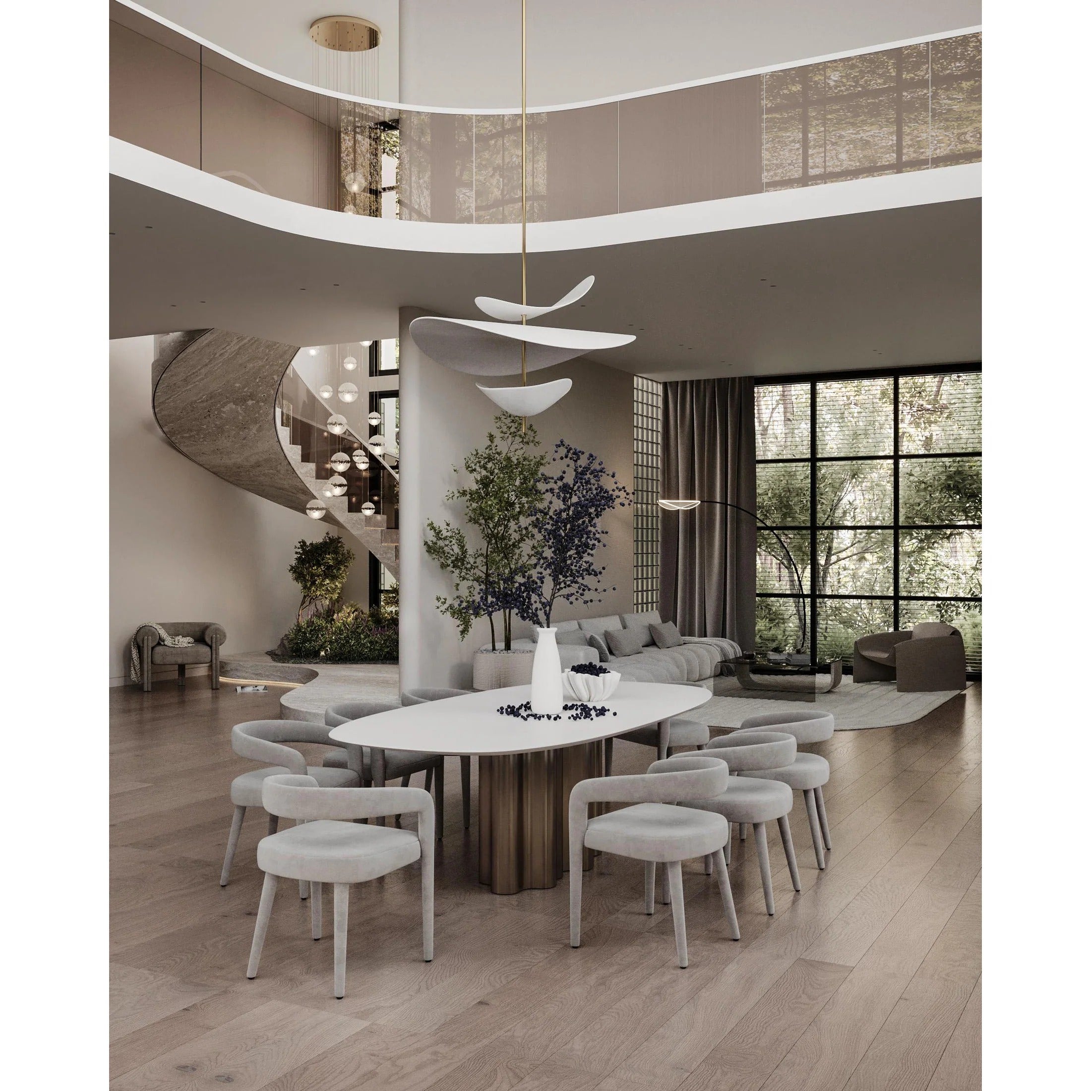 Unorara Nordic Floating Pendant Lamp