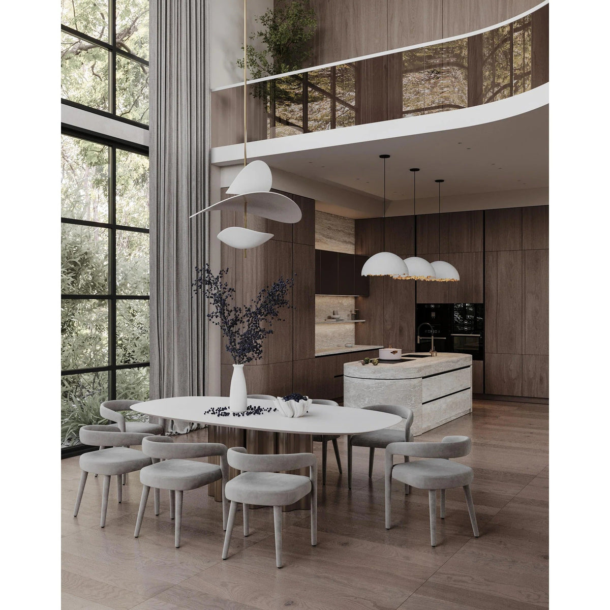 Unorara Nordic Floating Pendant Lamp