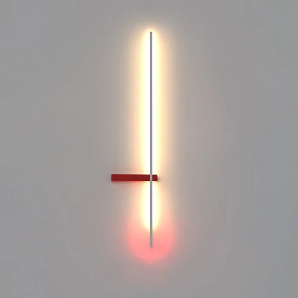 Makevam Minimalist Linear Wall Lamp Multi-Color Linear
