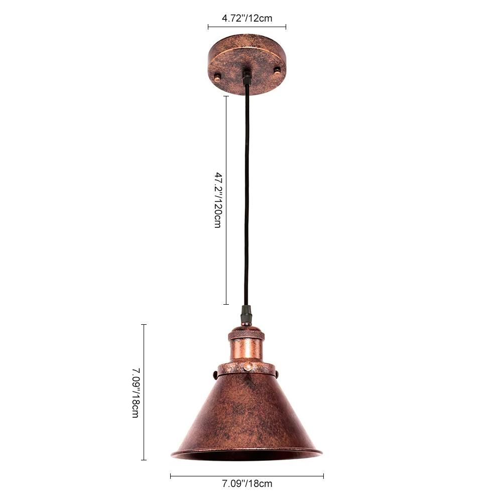 Zoruli Industrial Pendant Light