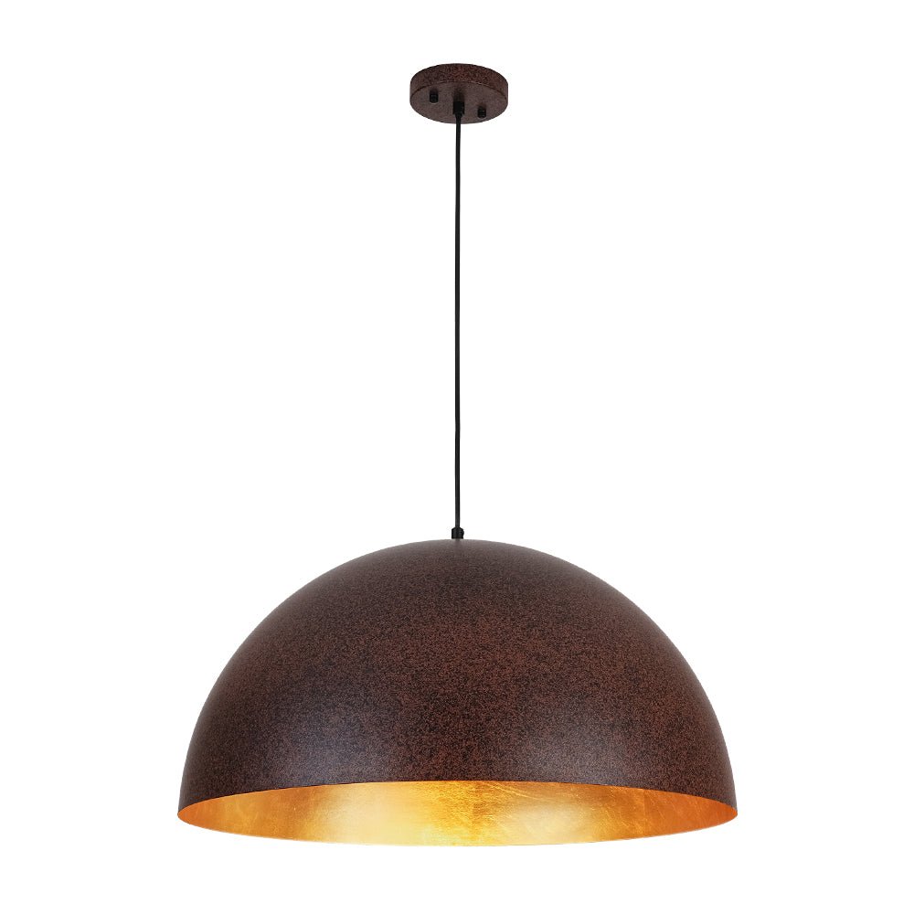 Lunari Industrial Dome Pendant Light