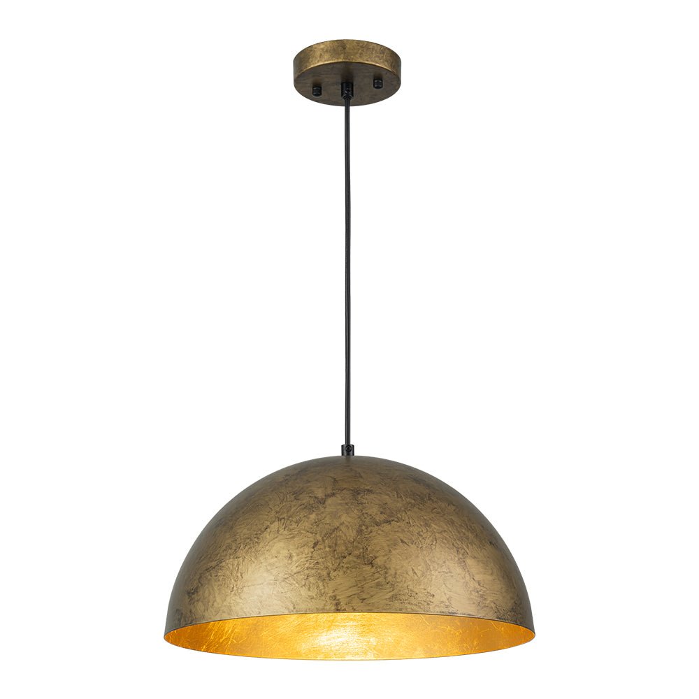 Lunari Industrial Dome Pendant Light