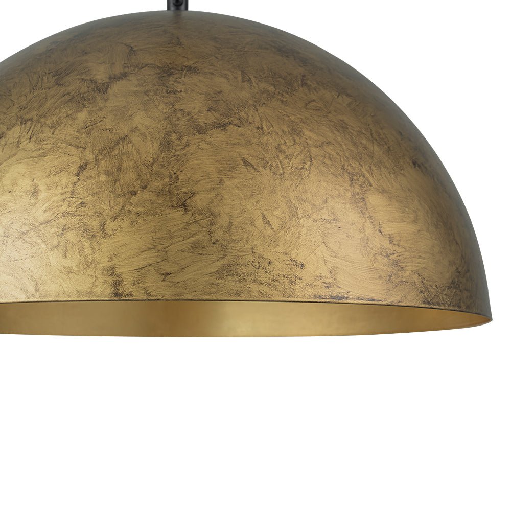 Lunari Industrial Dome Pendant Light