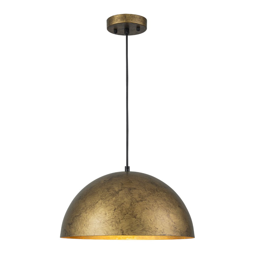 Lunari Industrial Dome Pendant Light