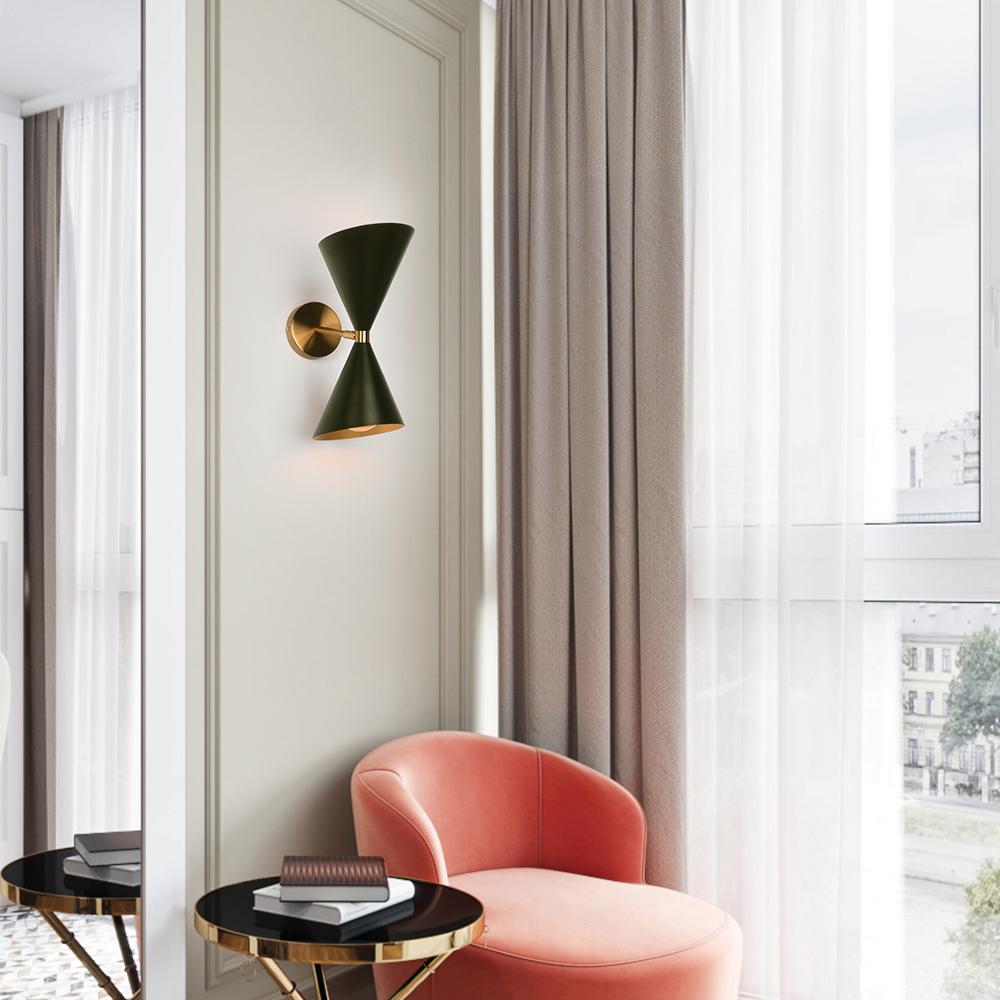 Lunora Mid-Century Modern Wall Sconce