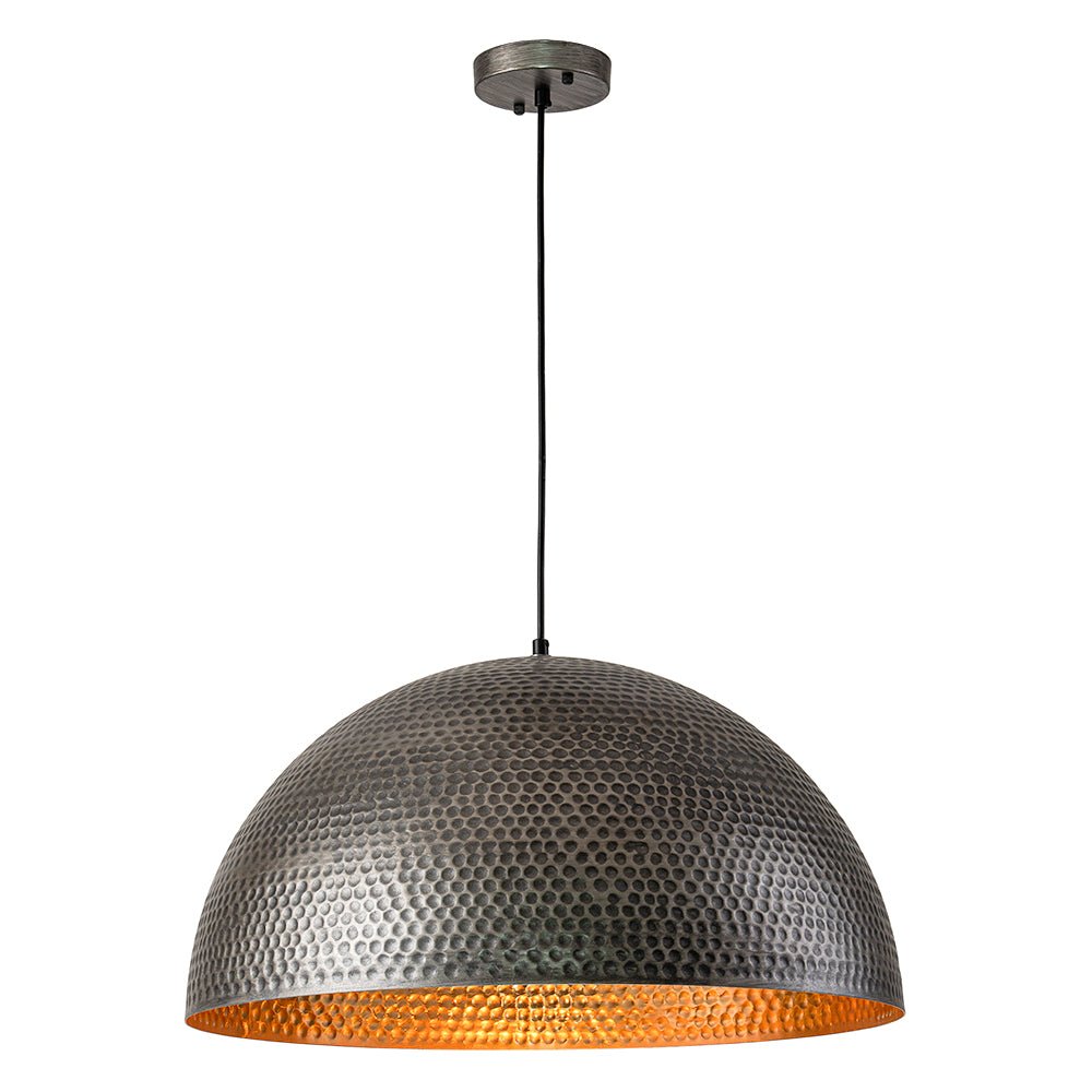 Lustel Vintage Luxe Dome Pendant Light
