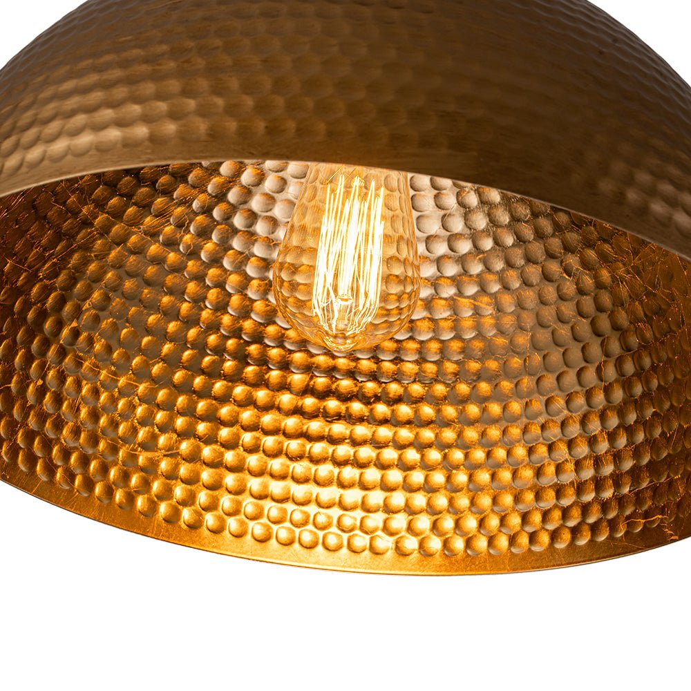 Lustel Vintage Luxe Dome Pendant Light