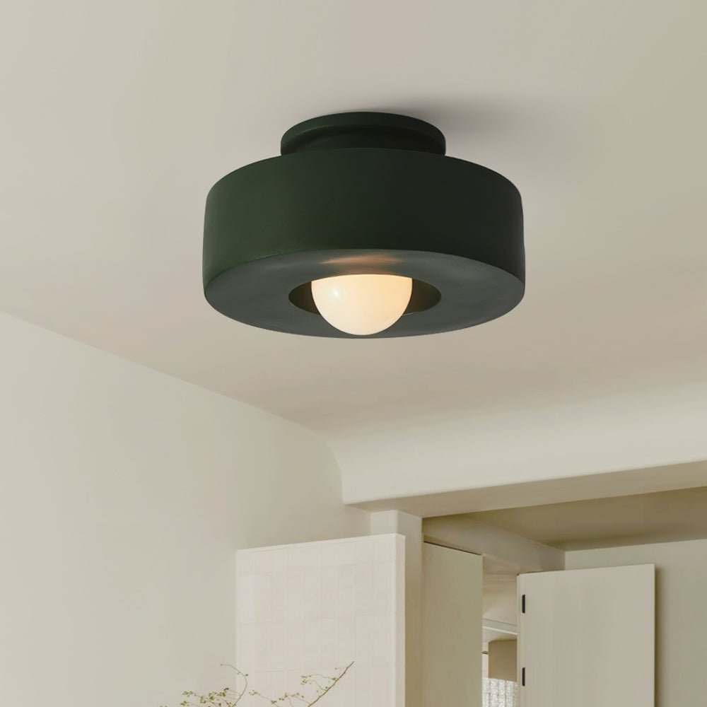 Honepoti Flush Mount Ceiling Light Nordic Macaron Bedroom