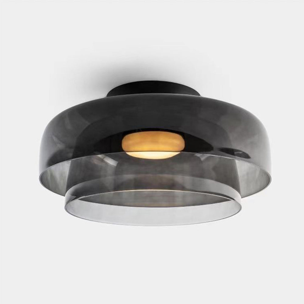 Rugogalu Modern Simple Creative Glass Flush Mount Ceiling Light