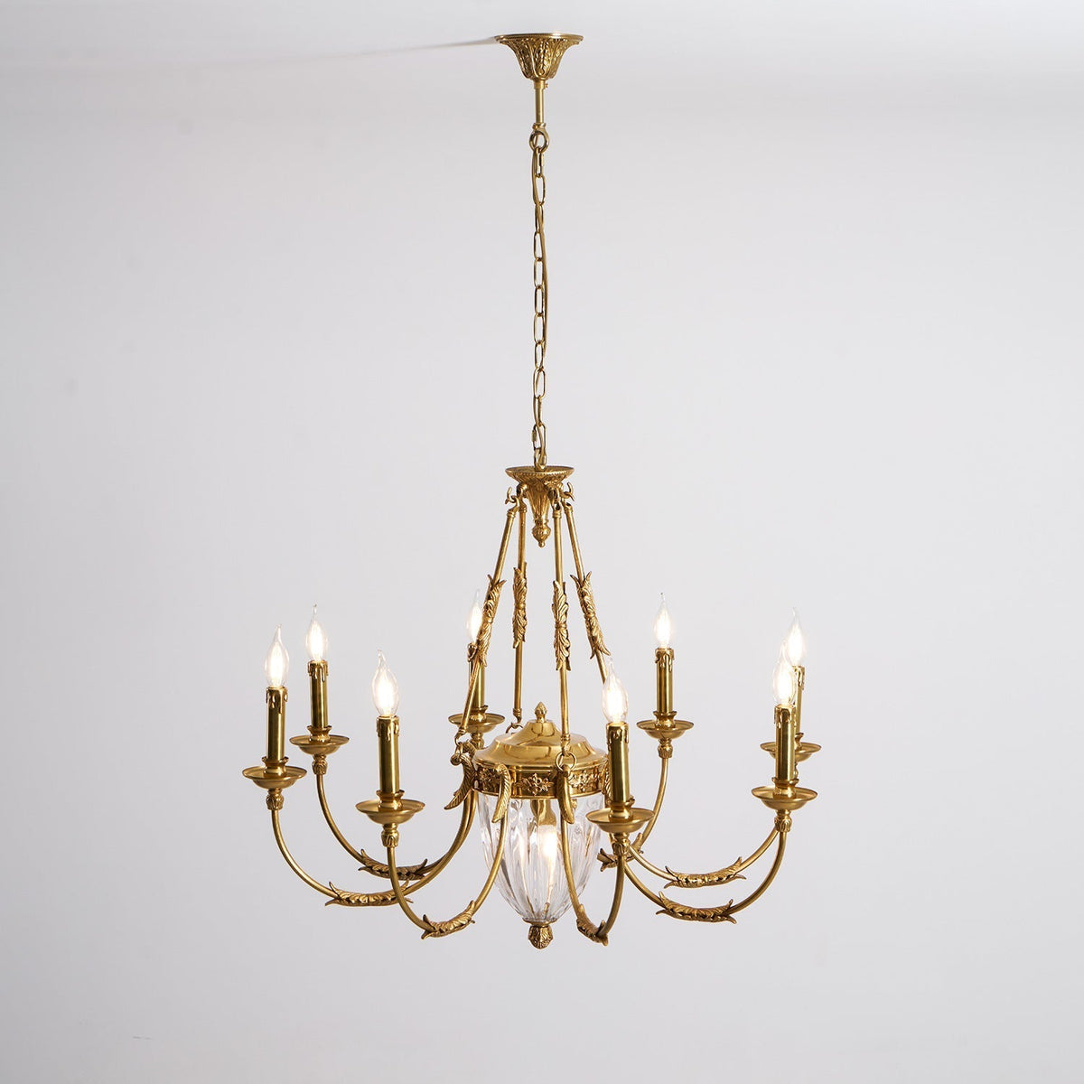 Valerix Brass Chandelier