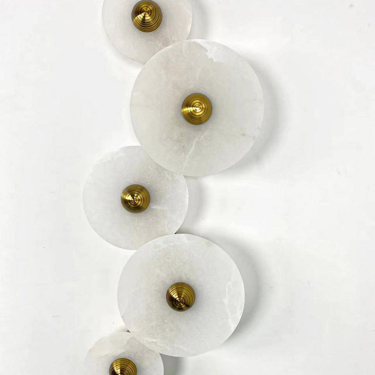 Zapupil Alabaster Combination Wall Lamp