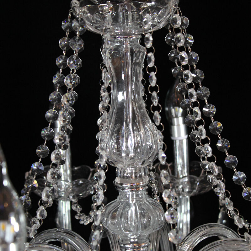 Depaner Luxury Candlestick Clear Crystal Chandelier