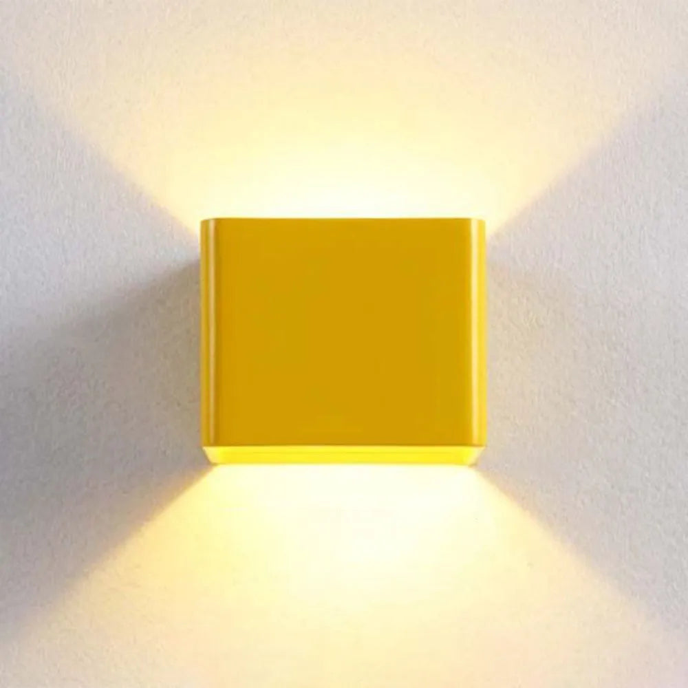 Kumadut Indoor Wall Lamp Square Colorful