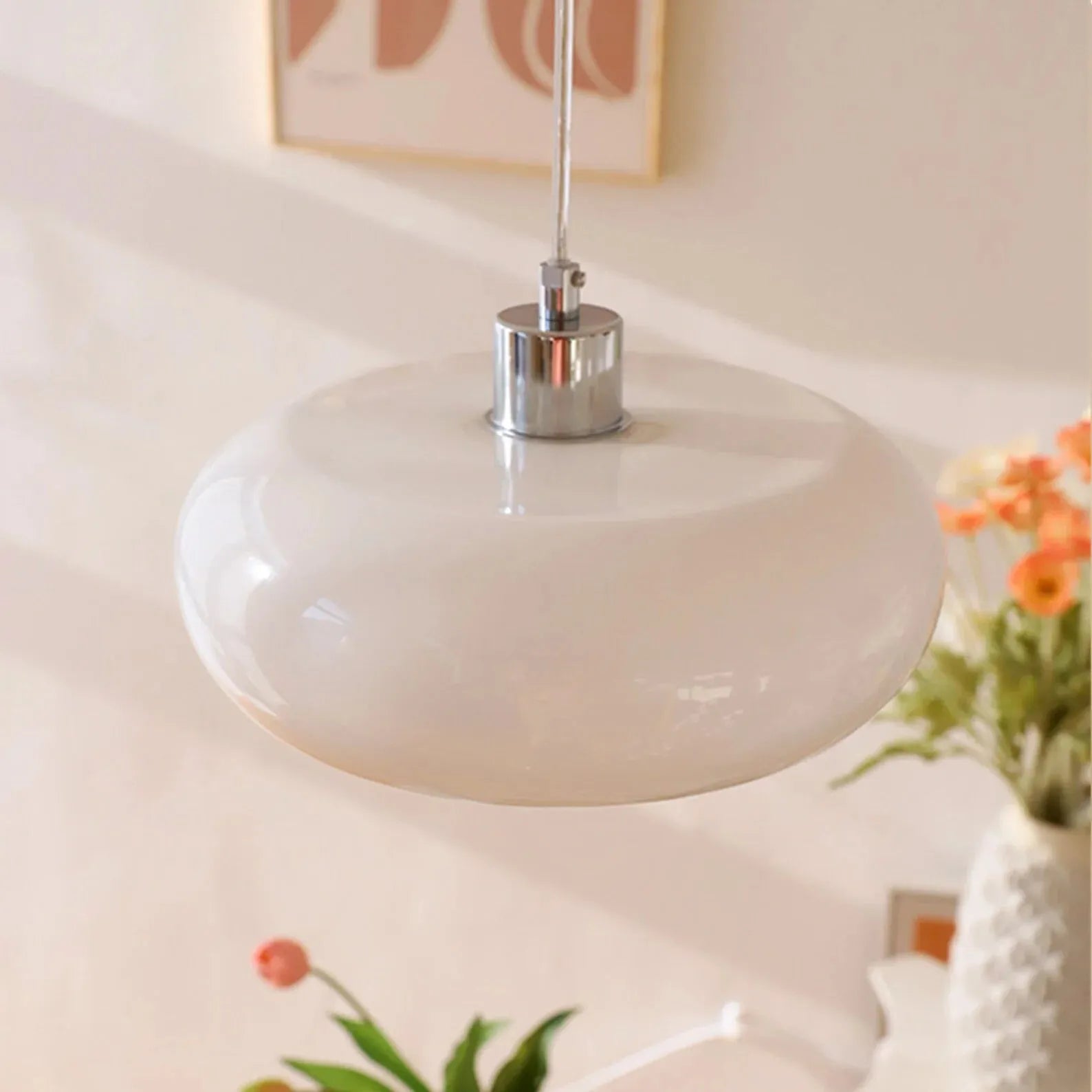Reniva Pendant Light Glass Modern-Neutral Decor