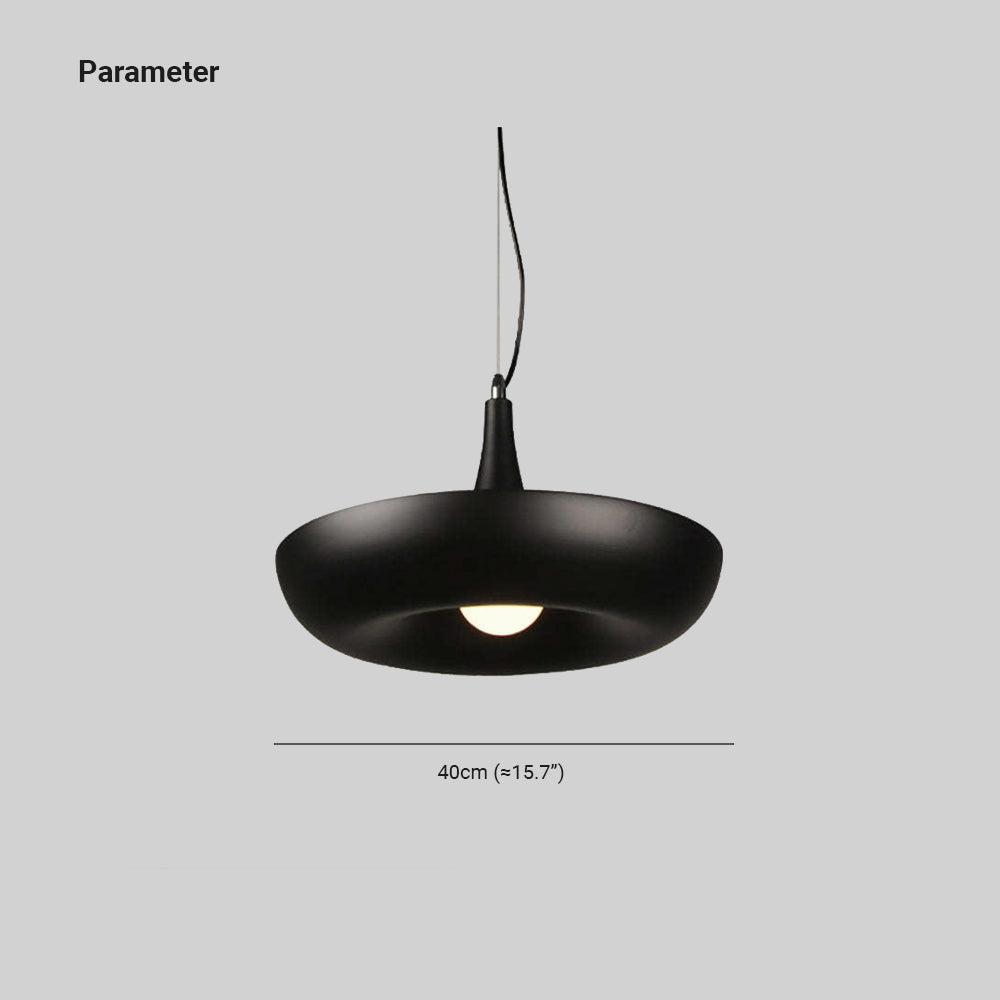 Viratak Modern Metal Lacquer Round Pendant Light