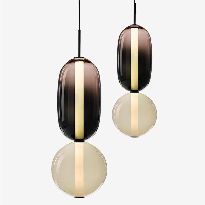 Solusem Pendant Light Candied Glass