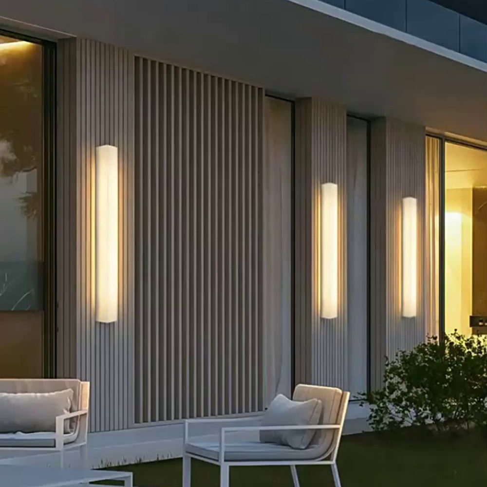 Marvex Wall Lamp Modern Rectangular Outdoor White-Neutral Decor