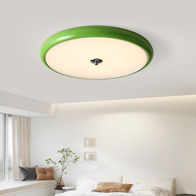 Zekesit Modern LED Flush Mount Ceiling Light Metal Living Room