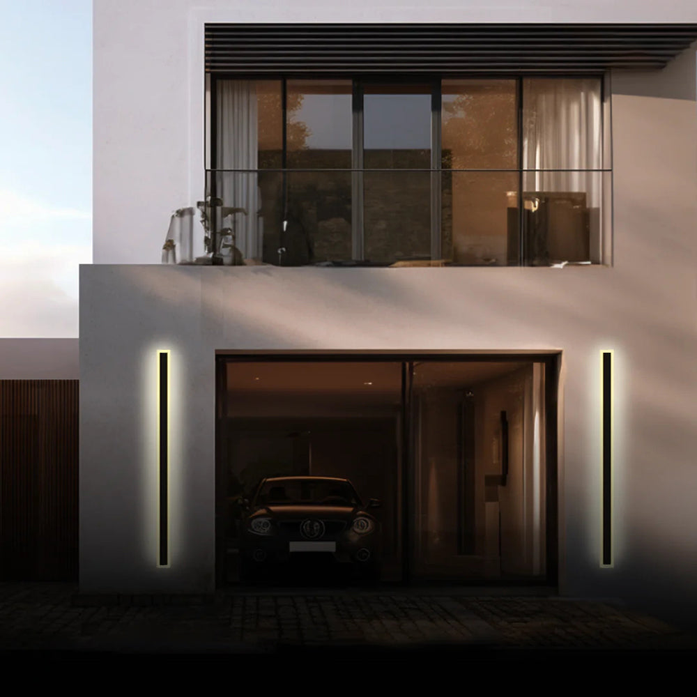 Virex Linear Outdoor Wall Lamp-Neutral Decor