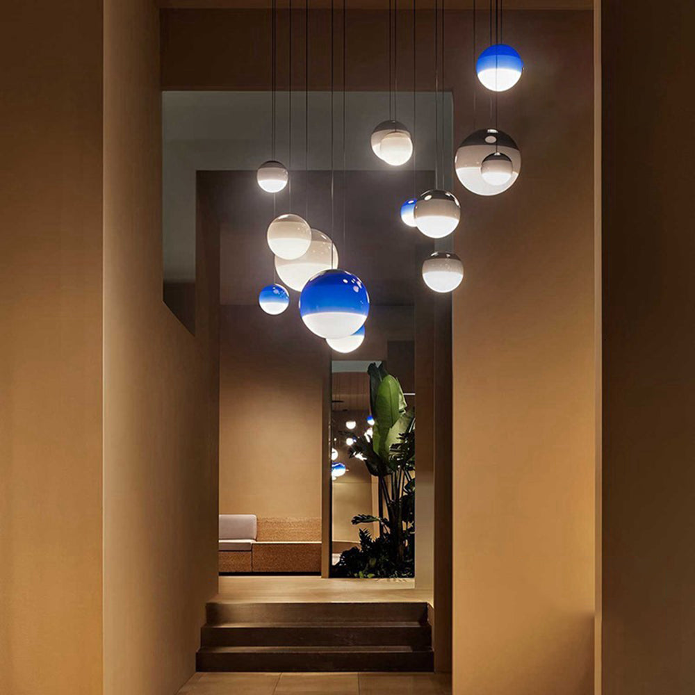 Cirel Pendant Light Colorful Glass-Neutral Decor