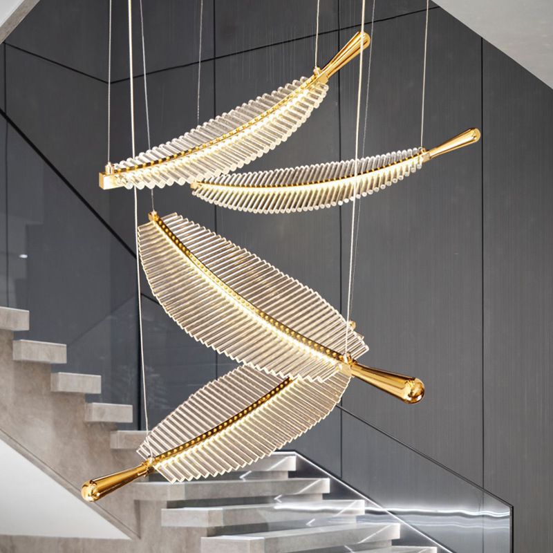 Gubitodo Nordic Luxury LED Pendant Light Metal Hotel Living Room