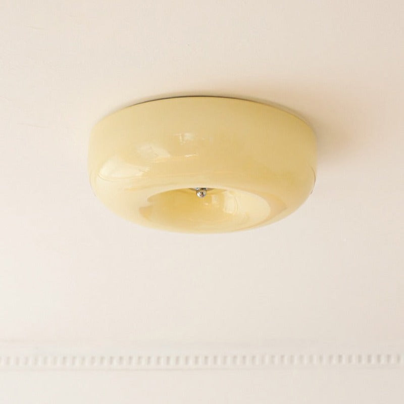Varosin Ceiling Light Cream Glass