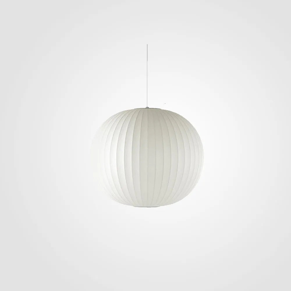 Femogir Pendant Light Bubble Mulberry Silk