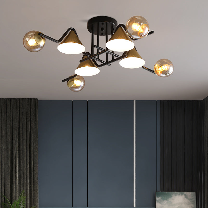 Pekulus Design LED Flush Mount Ceiling Light Bedroom/Living Room