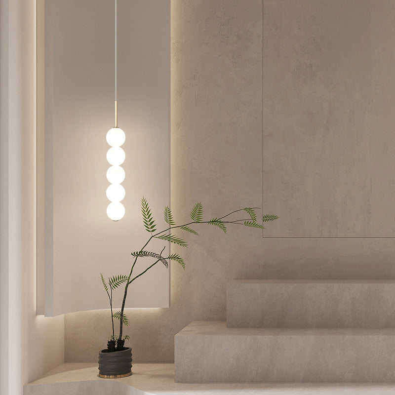 Covigiso Pendant Light White Bubble Nordic