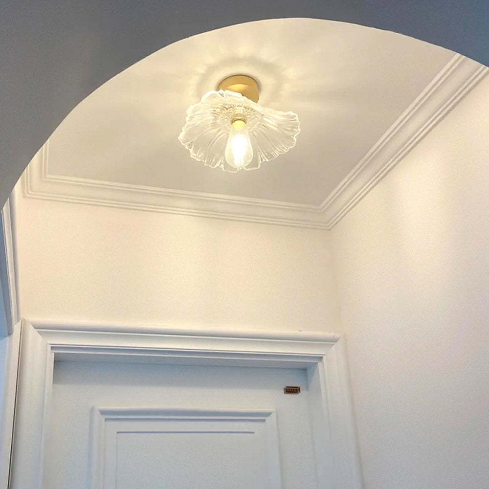 Lavor Flower Glass Ceiling/Pendant Light-Neutral Decor