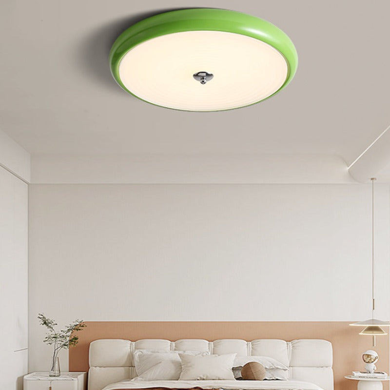 Zekesit Modern LED Flush Mount Ceiling Light Metal Living Room