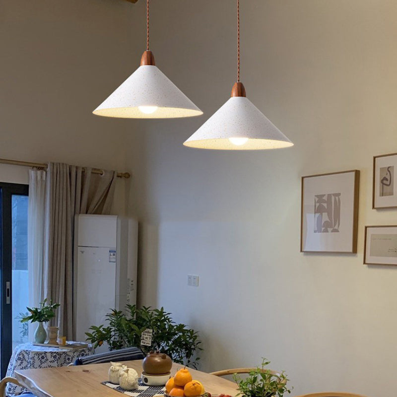 Seturum Modern Creative LED Pendant Light White Bedroom Dining Room