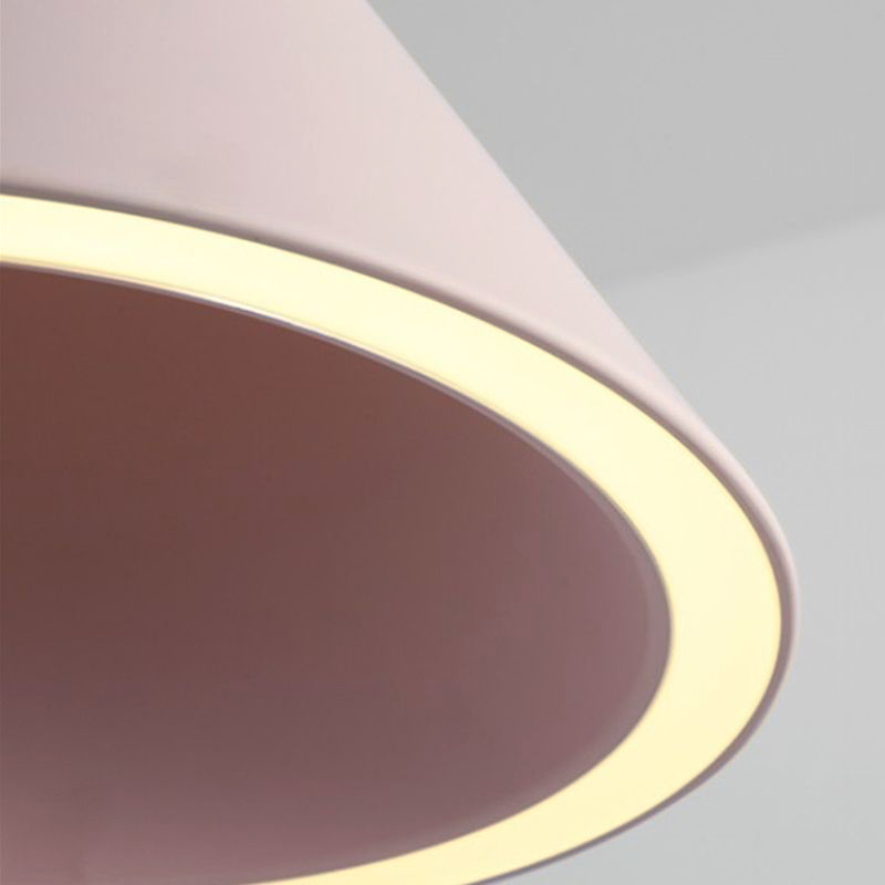 Nasapus Funnel-Shape Colourful LED Pendant Light