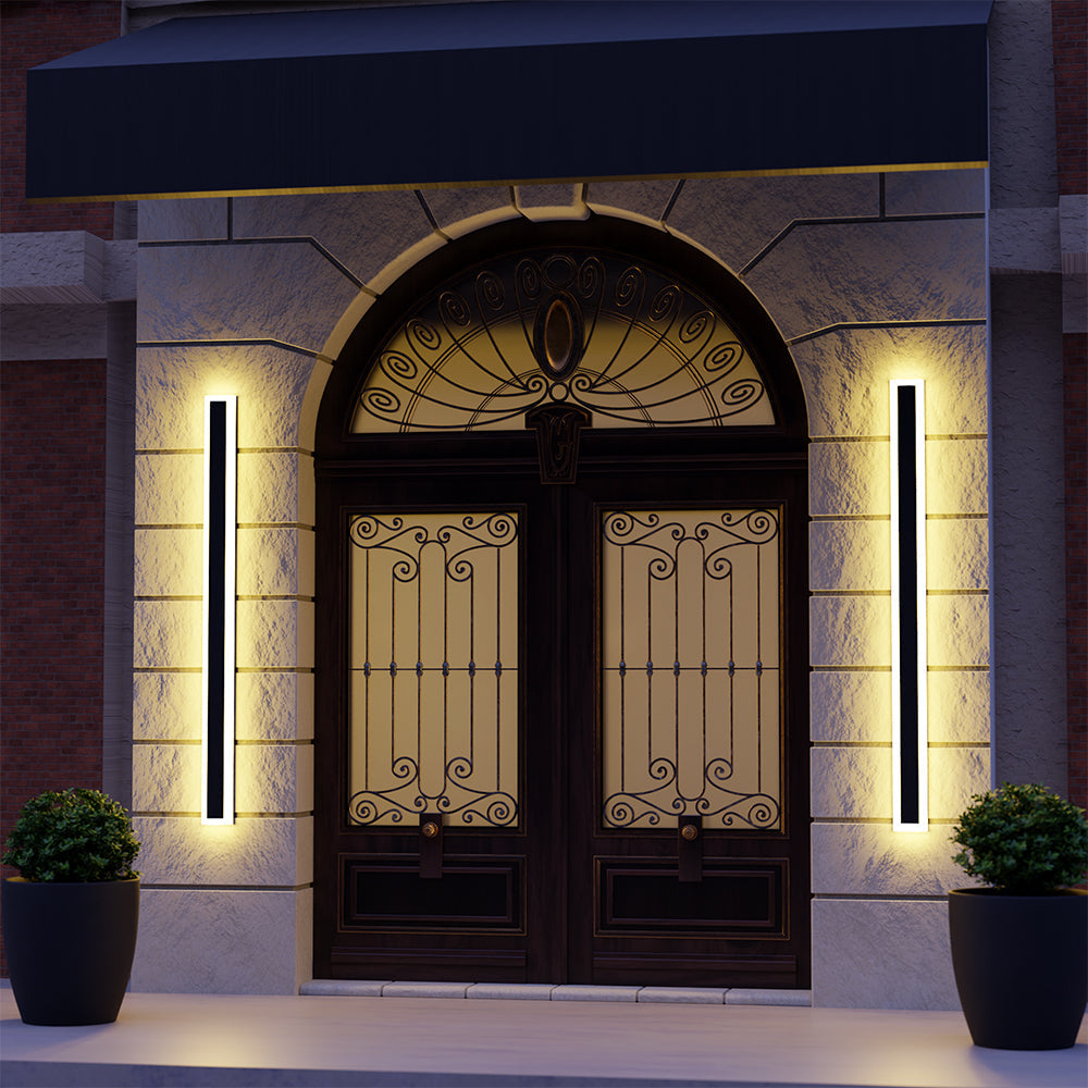 Virex Linear Outdoor Wall Lamp-Neutral Decor