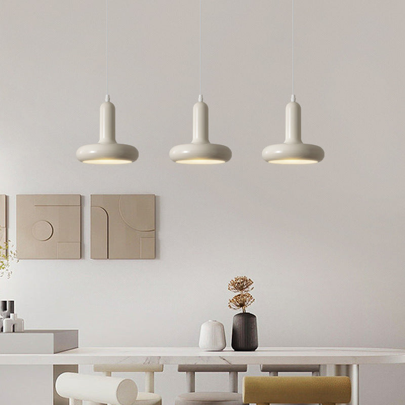 Mikomon Modern Minimalist Cream Style Pendant Light White Bedroom