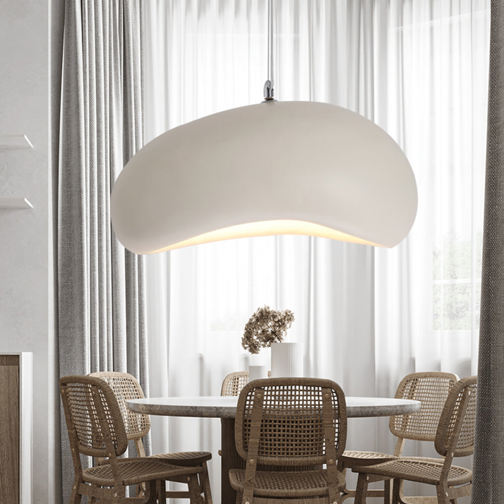 Culabet Wabi Sabi Bread Shape Resin Pendant Light, 4 Color