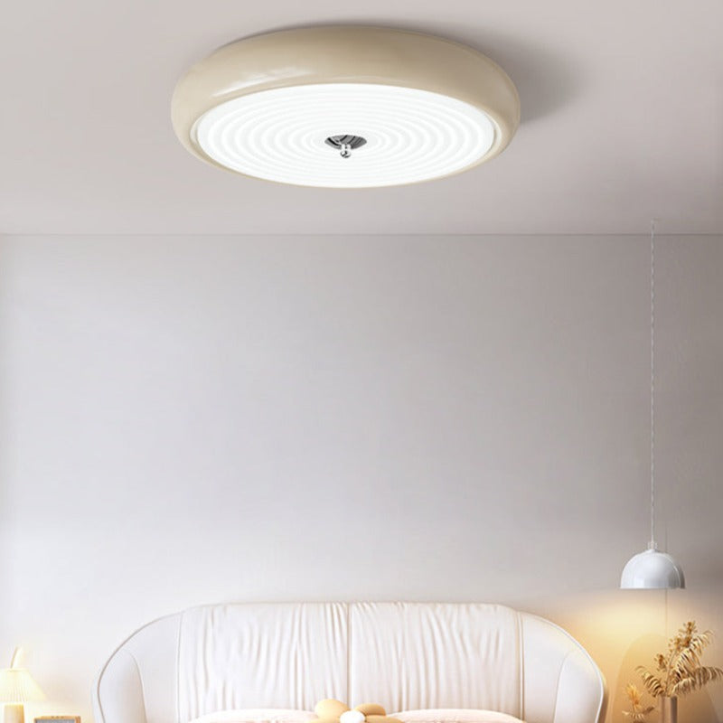 Zekesit Modern LED Flush Mount Ceiling Light Metal Living Room