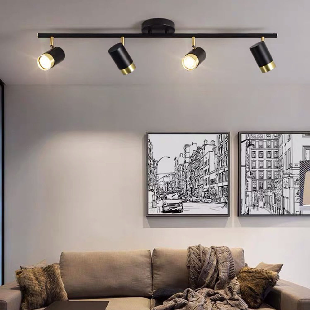 Kiloram Semi-Flush Mount Ceiling Light Color Temperature Switchable, 4/5 Head