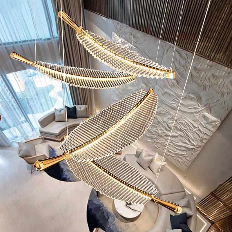 Gubitodo Nordic Luxury LED Pendant Light Metal Hotel Living Room