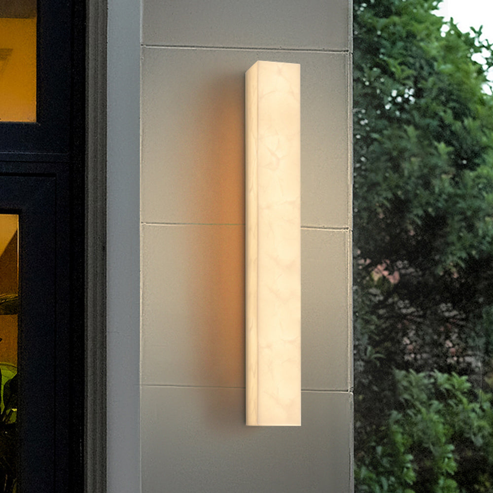 Marvex Wall Lamp Modern Rectangular Outdoor White-Neutral Decor