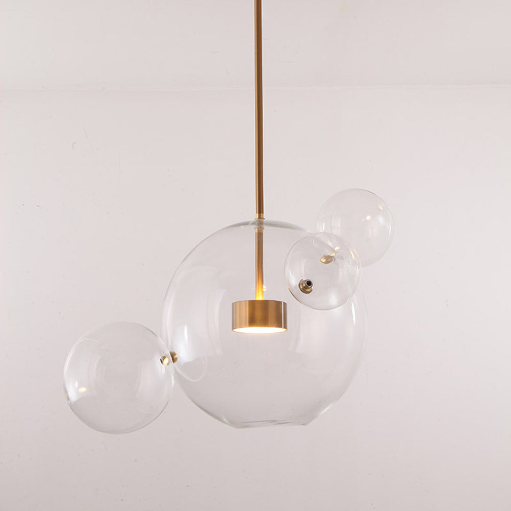 Tigitus Modern Bubble Cluster Pendant Light Gold
