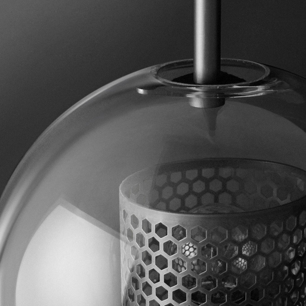 Seniq Industrial Classy Global Clear Glass Wall Lamp-Neutral Decor